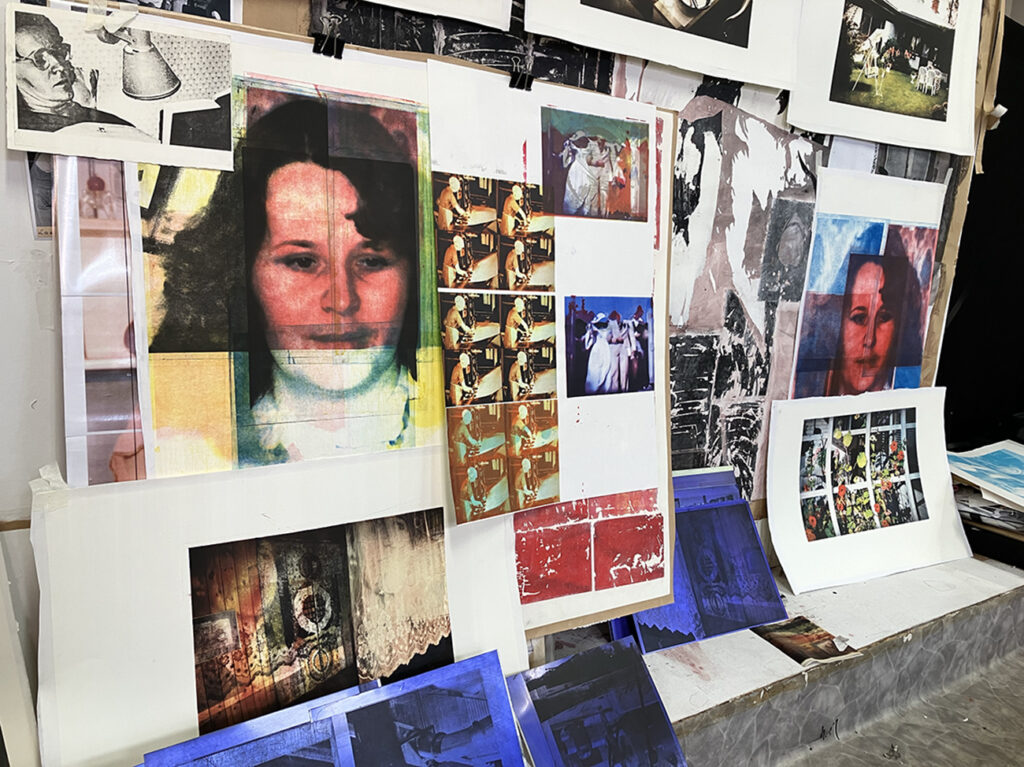 Tilakuva, Janika Herlevin studiossa, 2025